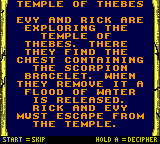 The Mummy Returns screenshot 5 for GameBoy Color